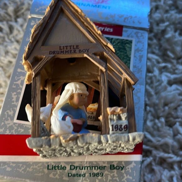 Rare, 1989 Hallmark Keepsake - Little Drummer Boy Magic Ornament 4th In Series - Picture 7 of 9